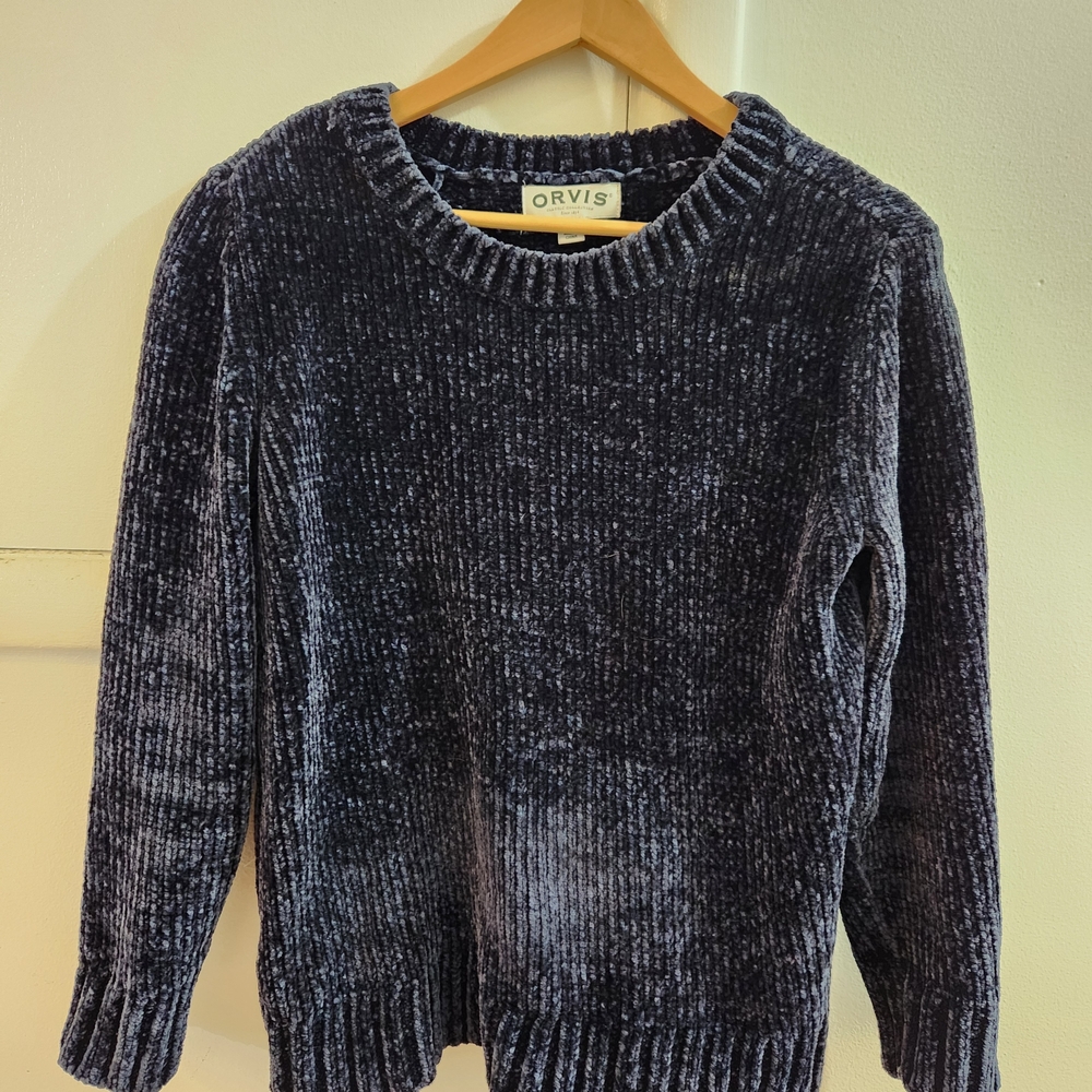 Orvis Women's Navy Sweater